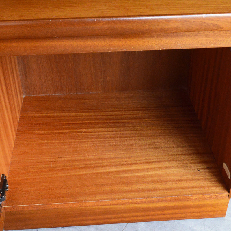 Nathan ネイサン 抽斗付 コンパクトキャビネット/レコードキャビネット95 (天板隔離再塗装済）