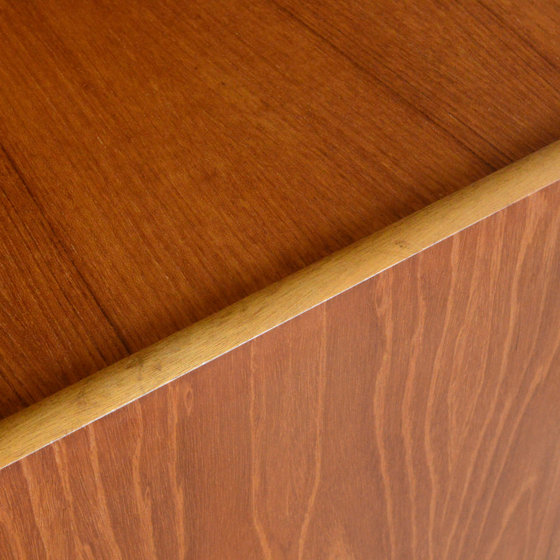 Nathan ネイサン 抽斗付 コンパクトキャビネット/レコードキャビネット95 (天板隔離再塗装済）