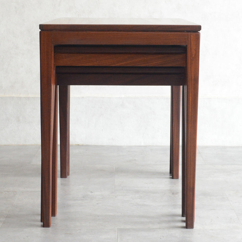 北欧 チーク ネストテーブル 04