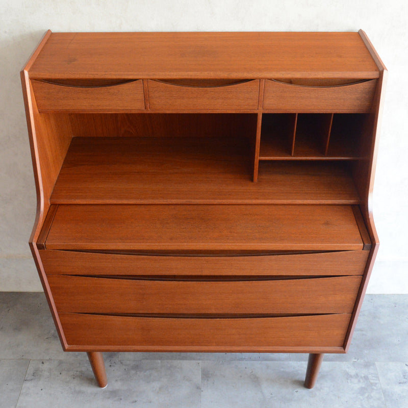 デンマーク Olholm Mobelfabrik　チーク ビューロー /ドレッサーC-5
