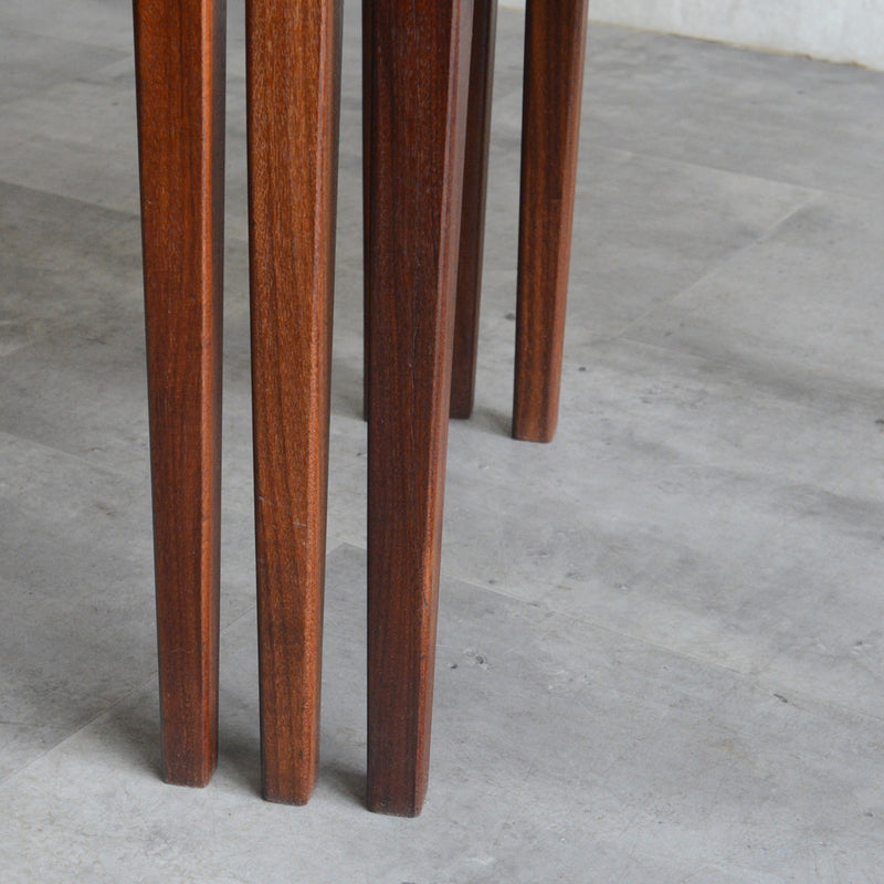 北欧 チーク ネストテーブル 04