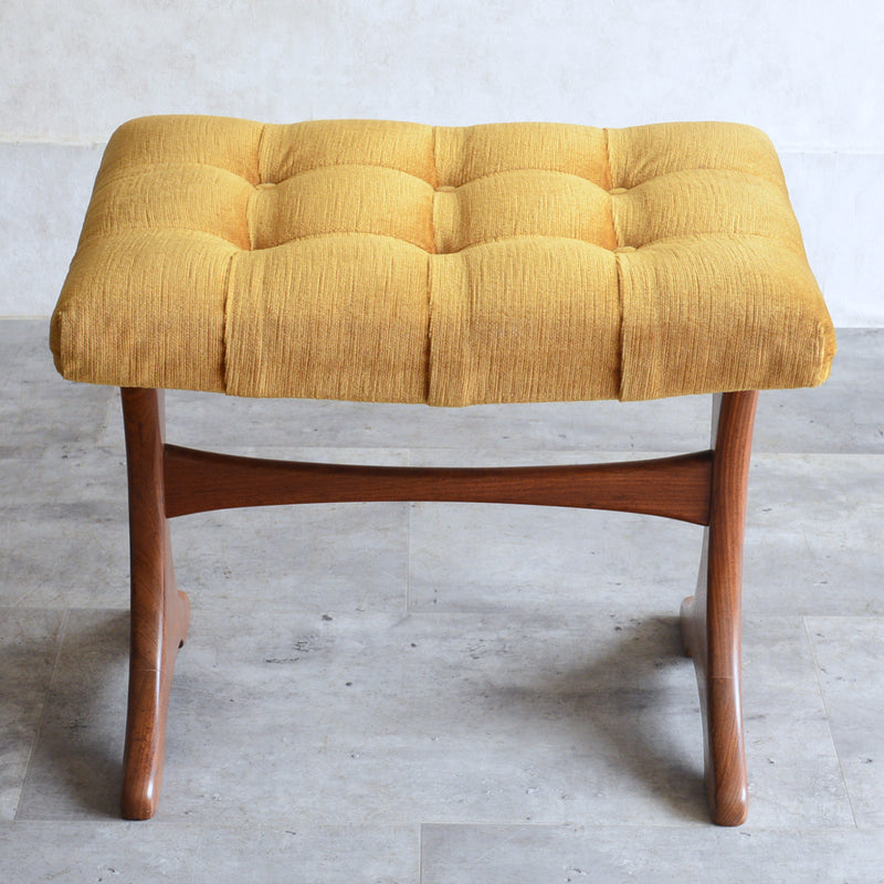 G-PLAN ジープラン Fresco スツール/オットマン（イエロー）