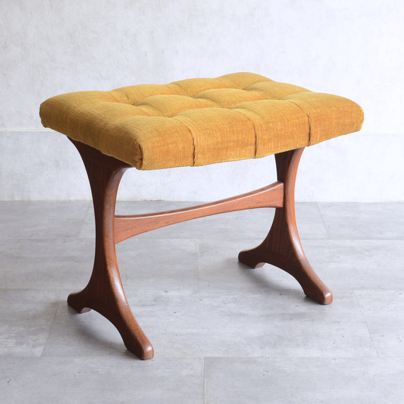 G-PLAN ジープラン Fresco スツール/オットマン（イエロー）