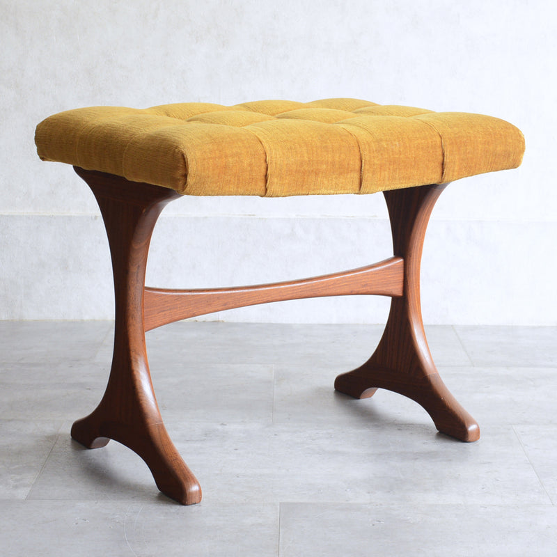 G-PLAN ジープラン Fresco スツール/オットマン（イエロー）