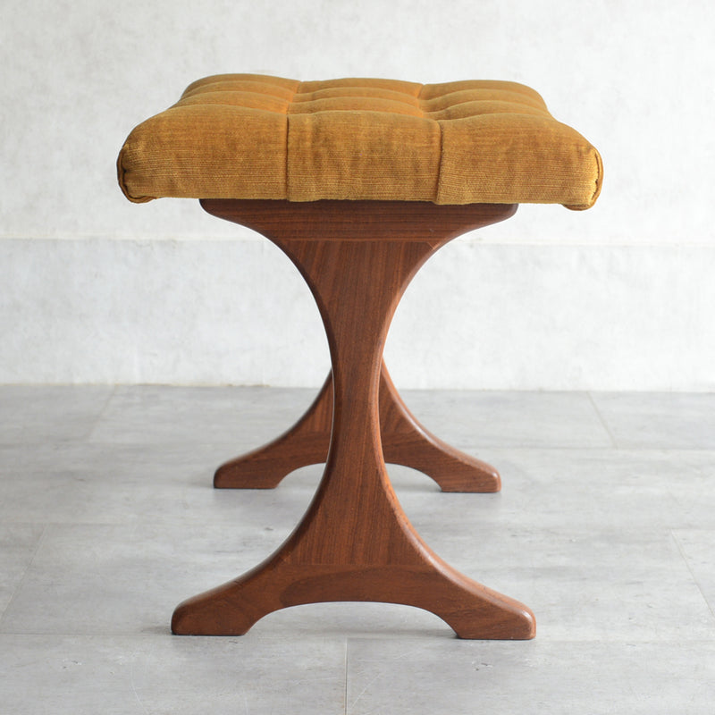 G-PLAN ジープラン Fresco スツール/オットマン（イエロー）