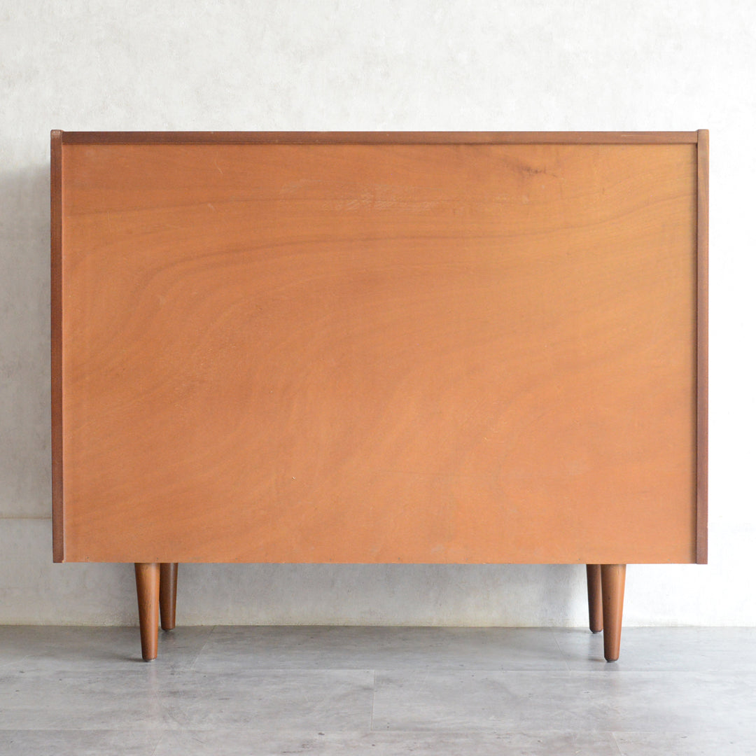 ミッドセンチュリー ヴィンテージ　チーク ガラスキャビネット 99