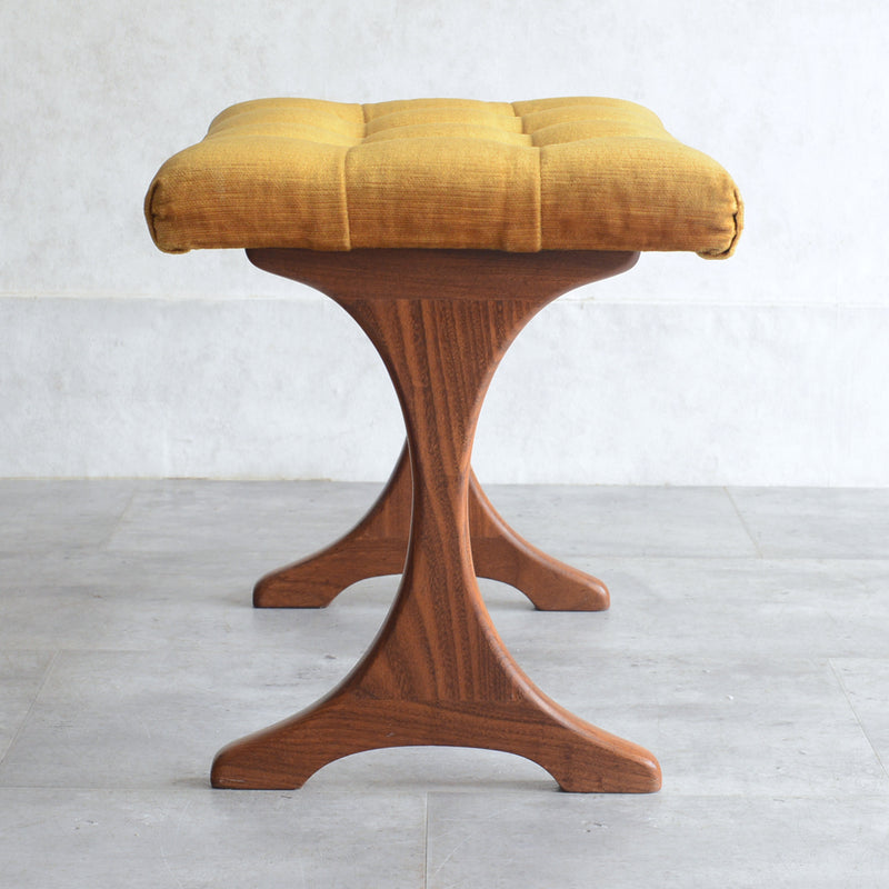 G-PLAN ジープラン Fresco スツール/オットマン（イエロー）