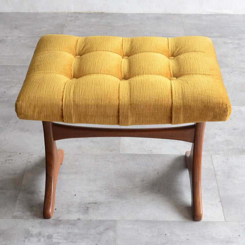 G-PLAN ジープラン Fresco スツール/オットマン（イエロー）