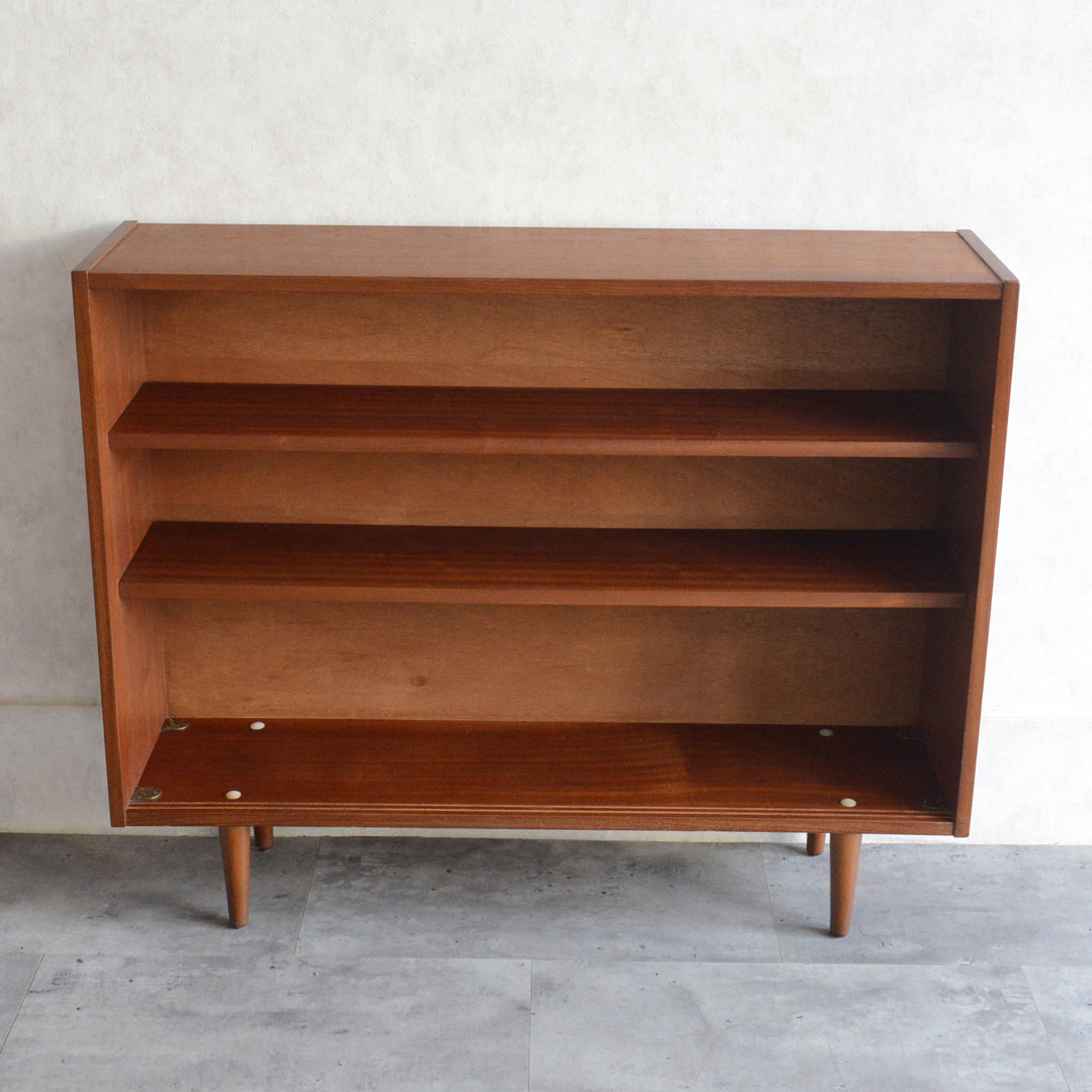 ミッドセンチュリー ヴィンテージ　チーク ガラスキャビネット 99