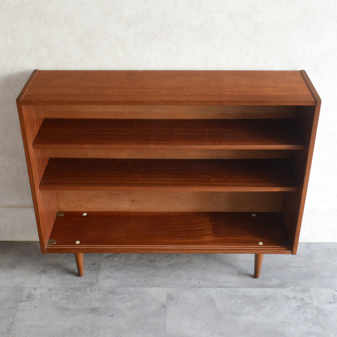 ミッドセンチュリー ヴィンテージ　チーク ガラスキャビネット 99