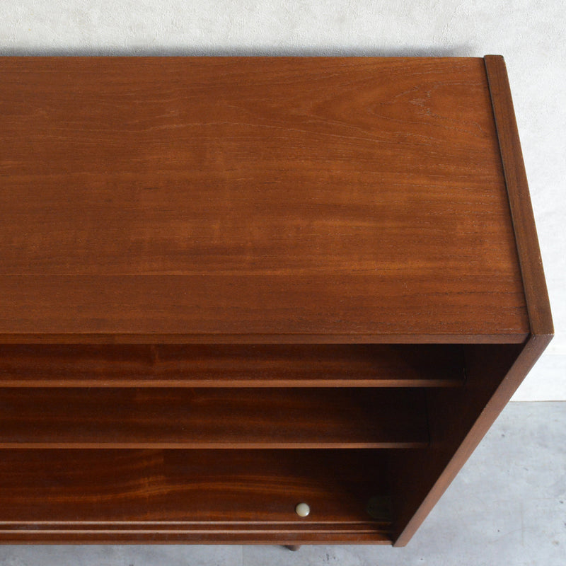 ミッドセンチュリー ヴィンテージ　チーク ガラスキャビネット 99