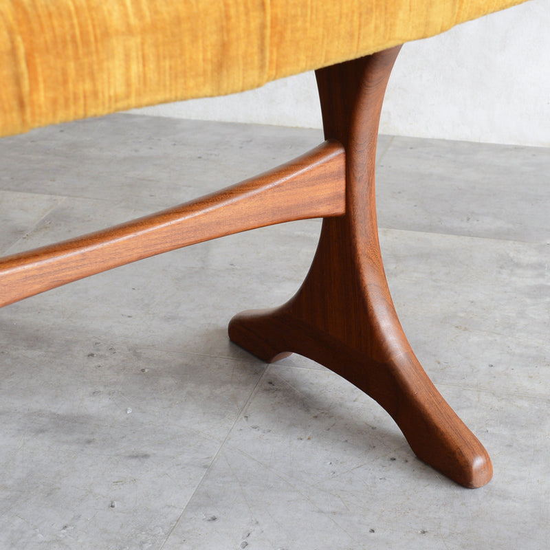 G-PLAN ジープラン Fresco スツール/オットマン（イエロー）