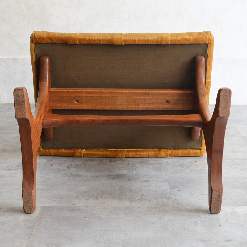 G-PLAN ジープラン Fresco スツール/オットマン（イエロー）