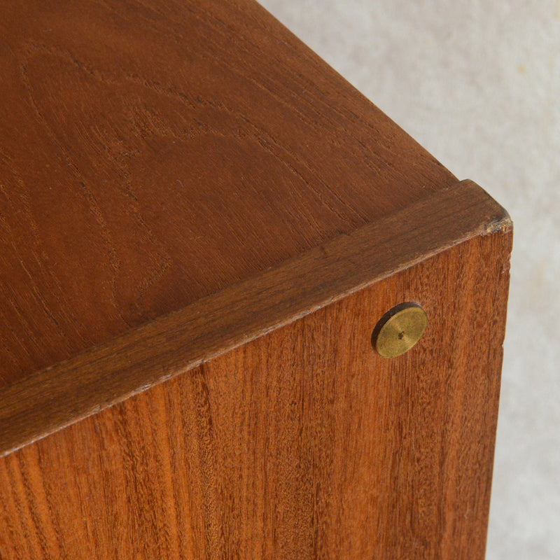 ミッドセンチュリー ヴィンテージ　チーク ガラスキャビネット 99