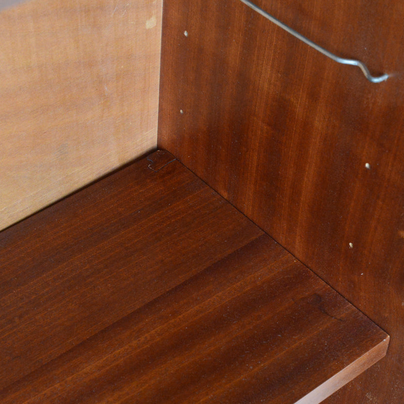 ミッドセンチュリー ヴィンテージ　チーク ガラスキャビネット 99