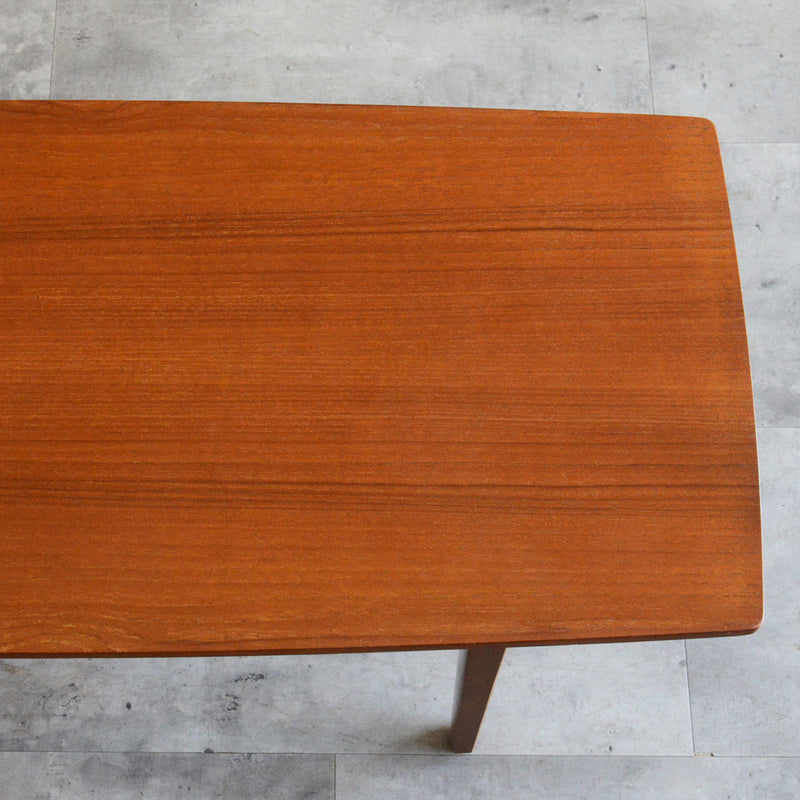 Nathan ネイサン　チークローテーブル41(天板剝離再塗装）