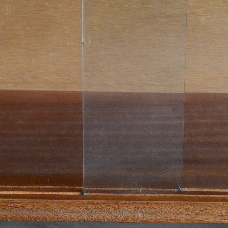 ミッドセンチュリー ヴィンテージ　チーク ガラスキャビネット 99