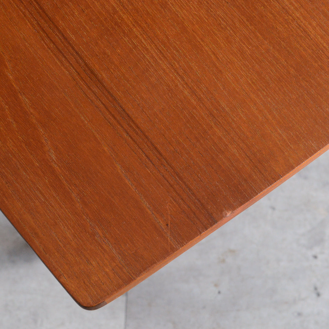 Nathan ネイサン　チークローテーブル41(天板剝離再塗装）