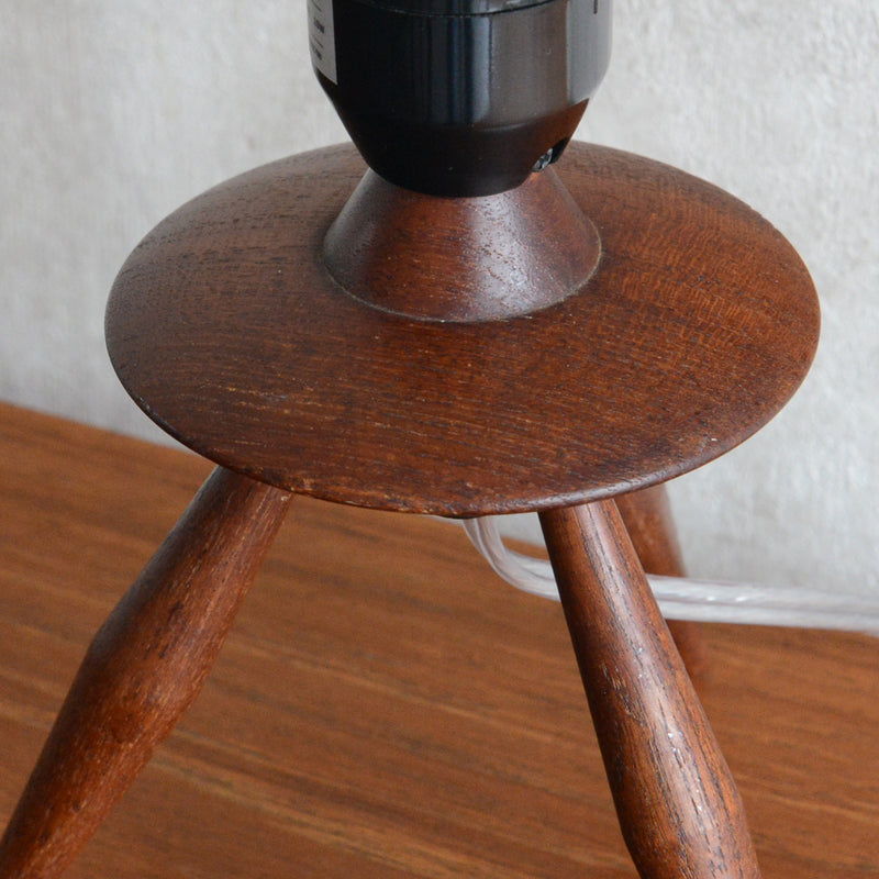 デンマークヴィンテージ　チークテーブルランプ D 8-33