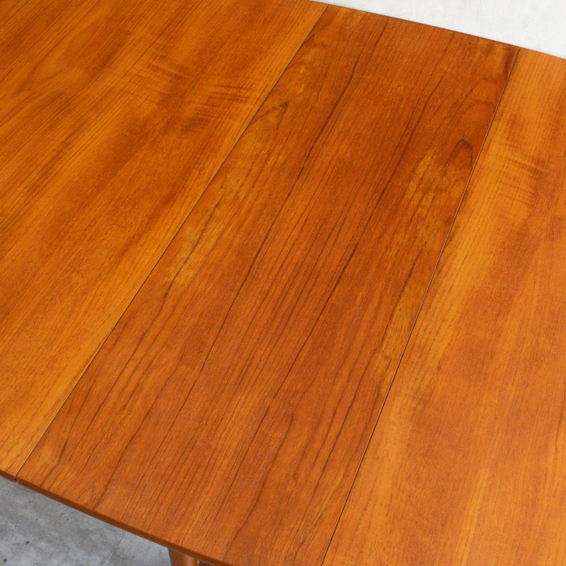 Nathan ネイサン ゲートレッグ ダイニングテーブル 10(オーバル・天板剝離再塗装済）