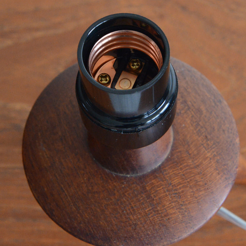 デンマークヴィンテージ　チークテーブルランプ D 8-33