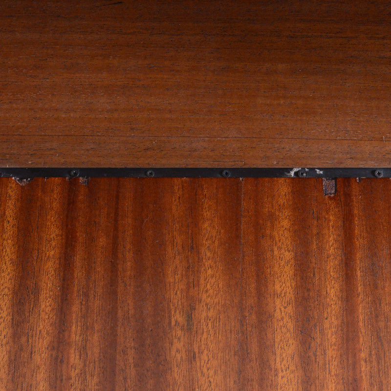 AVALONアバロン ガラスキャビネット56  (抽斗・フラップ扉付）