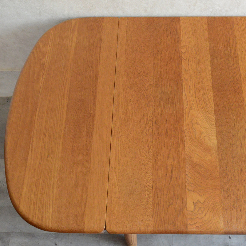 Hans J. Wegner GE82/85  拡張式オークローテーブル8-49