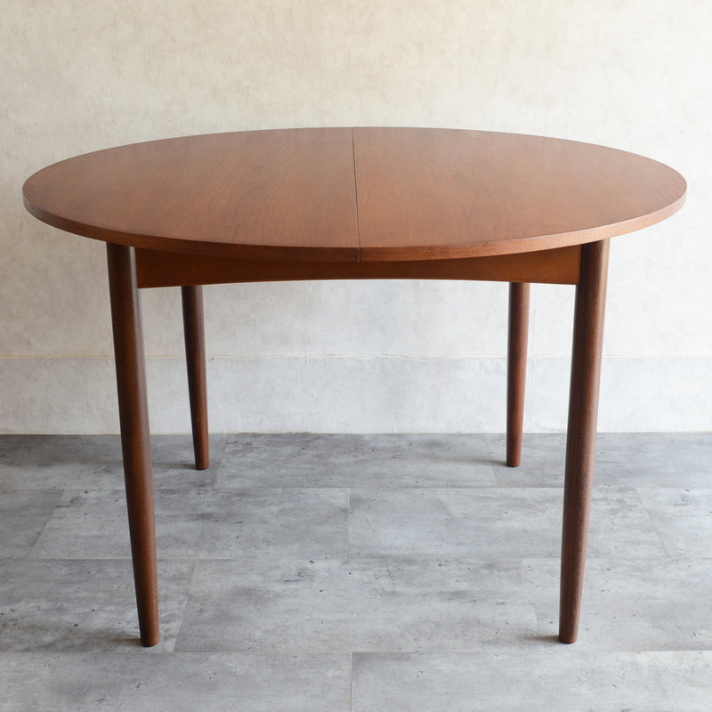 G-PLAN ジープラン コンパクト ラウンドテーブル 79(天板剥離再塗装/エクステンション）