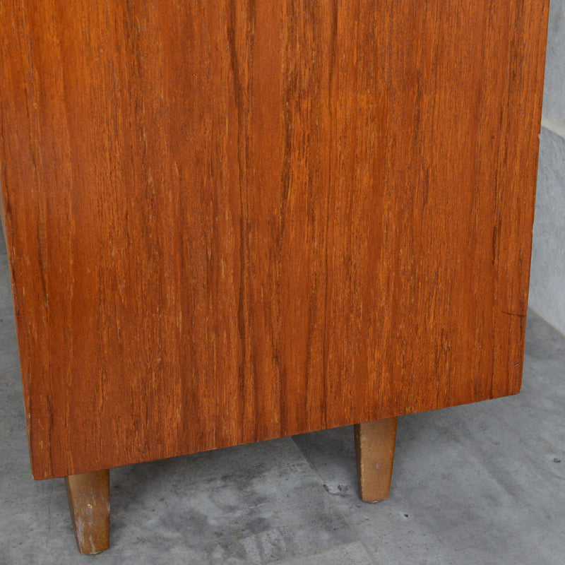 AVALONアバロン ガラスキャビネット56  (抽斗・フラップ扉付）