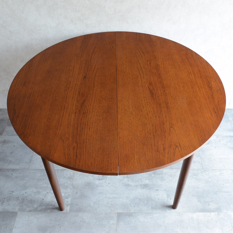 G-PLAN ジープラン コンパクト ラウンドテーブル 79(天板剥離再塗装/エクステンション）