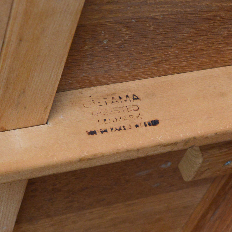 Hans J. Wegner GE82/85  拡張式オークローテーブル8-49