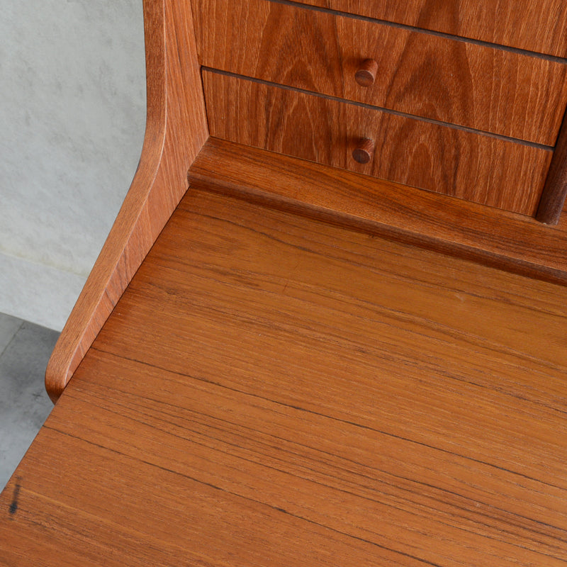 デンマークヴィンテージ　チーク ビューロー /ドレッサー 3-39 (鏡新品交換済)