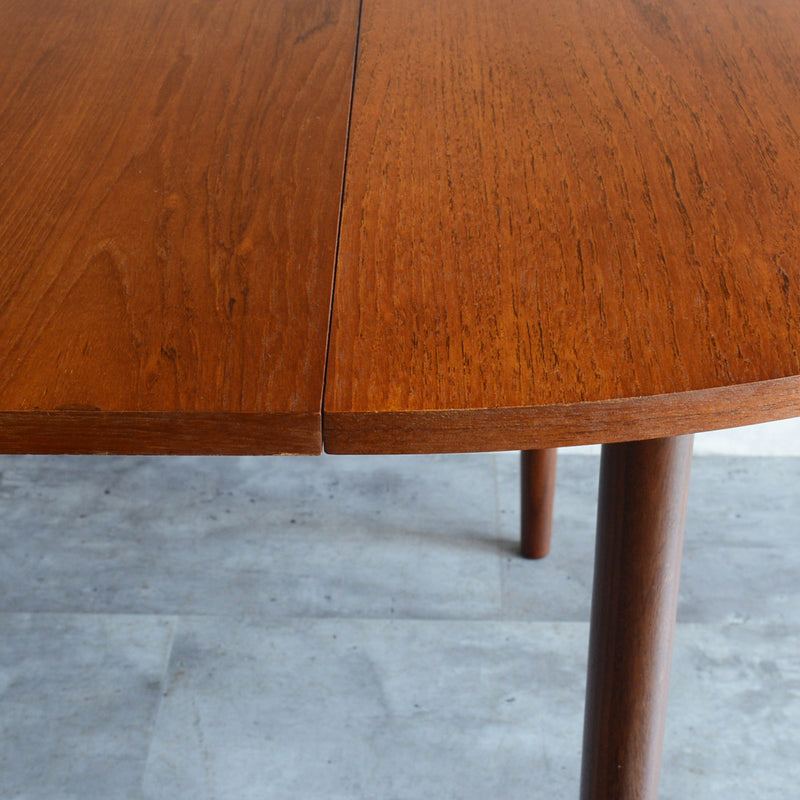 G-PLAN ジープラン コンパクト ラウンドテーブル 79(天板剥離再塗装/エクステンション）