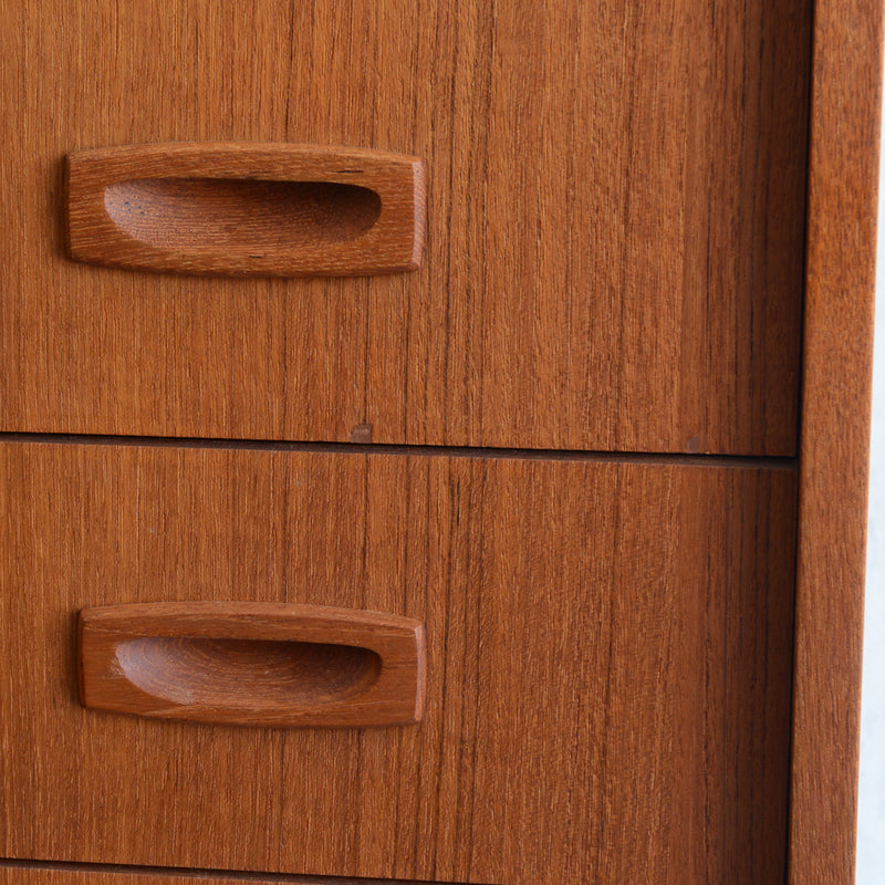 デンマークヴィンテージ　チーク ビューロー /ドレッサー 3-39 (鏡新品交換済)