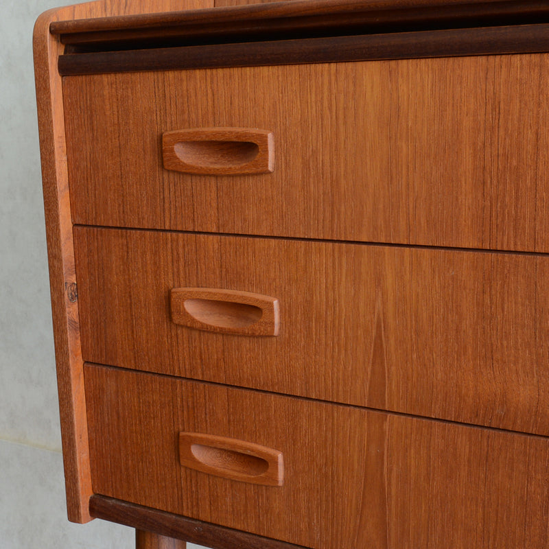 デンマークヴィンテージ　チーク ビューロー /ドレッサー 3-39 (鏡新品交換済)