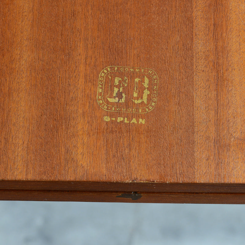 G-PLAN ジープラン コンパクト ラウンドテーブル 79(天板剥離再塗装/エクステンション）