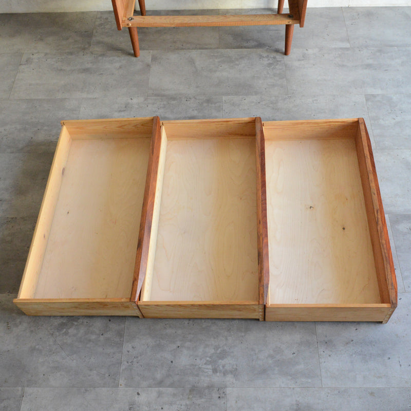 デンマークヴィンテージ  チーク３段チェスト5-148