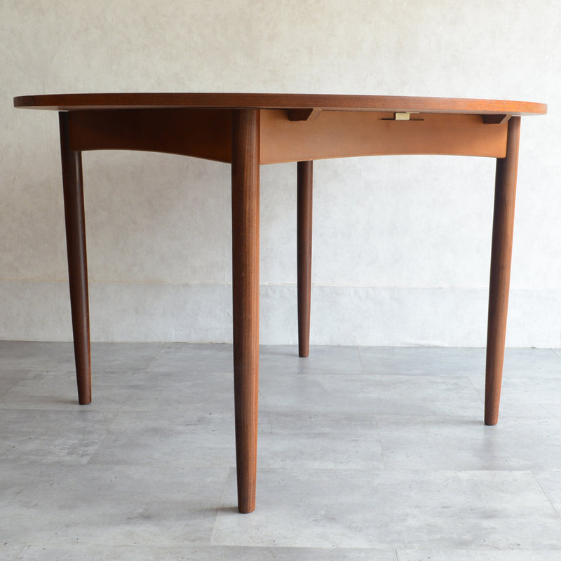 G-PLAN ジープラン コンパクト ラウンドテーブル 79(天板剥離再塗装/エクステンション）