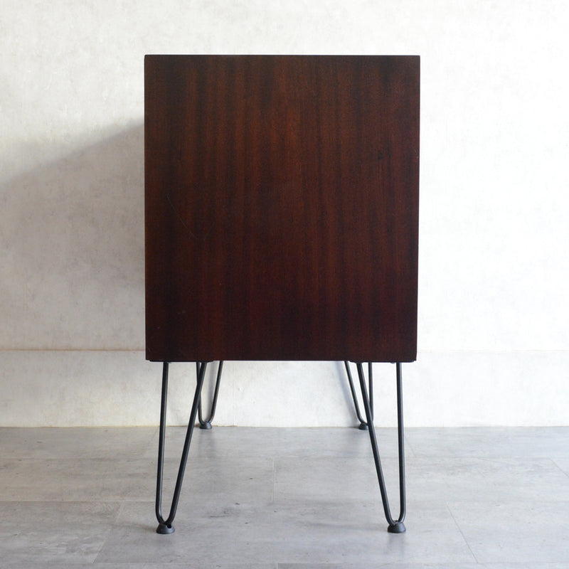 60S ヴィンテージ  チークキャビネット05(ヘアピンレッグ）