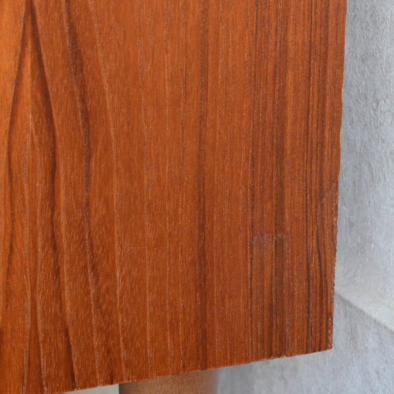 デンマーク ヴィンテージ チーク シェルフ (木扉付）6-69