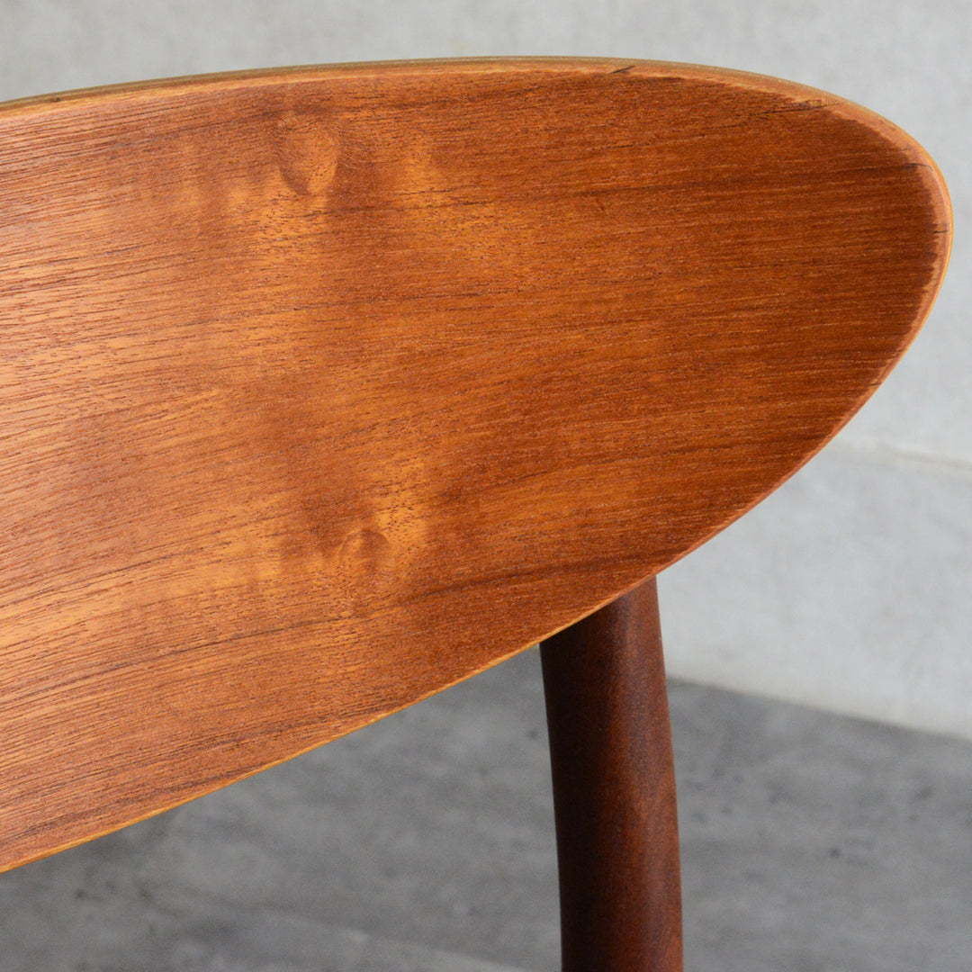 デンマークヴィンテージ チークダイニングチェア5-149 （ネイビー）