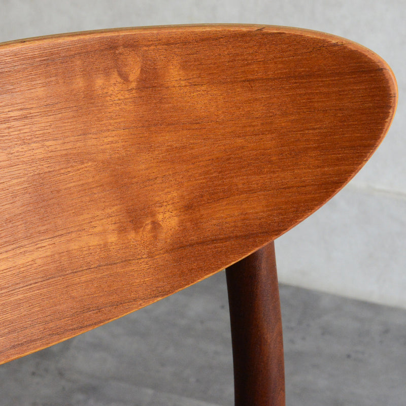 デンマークヴィンテージ チークダイニングチェア5-149 （ネイビー）