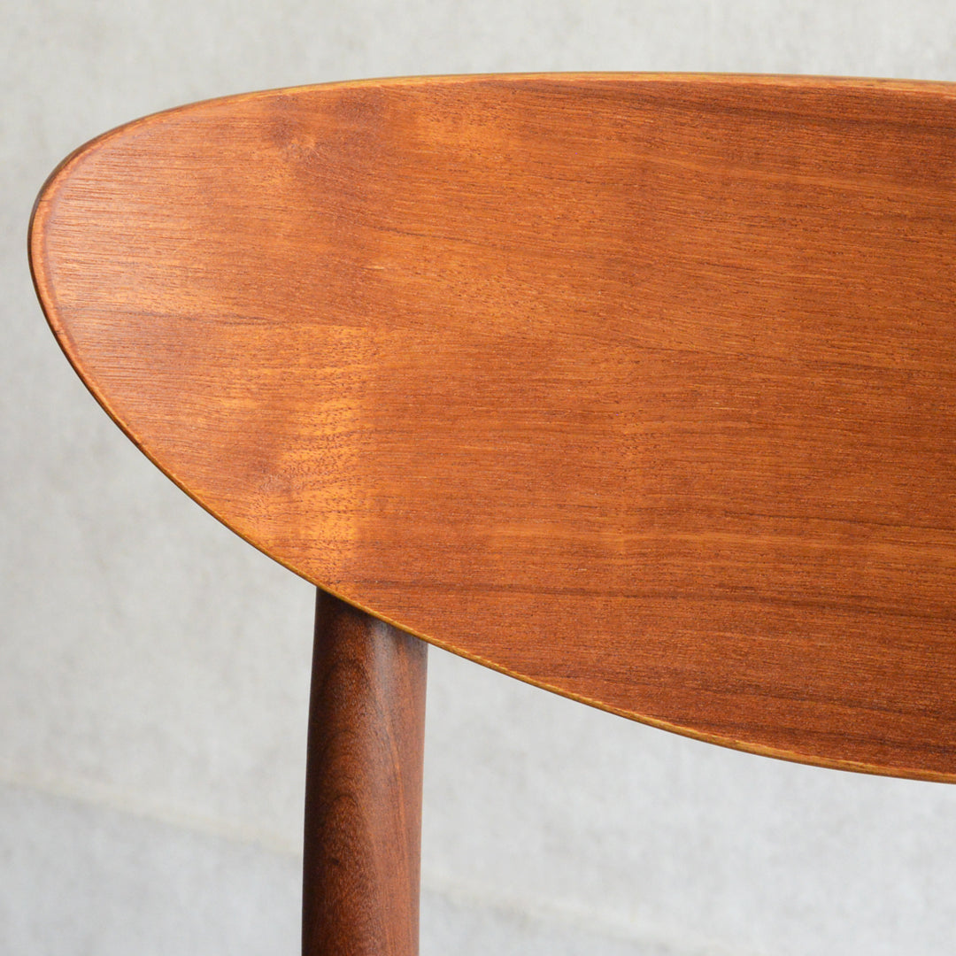 デンマークヴィンテージ チークダイニングチェア5-149 （ネイビー）