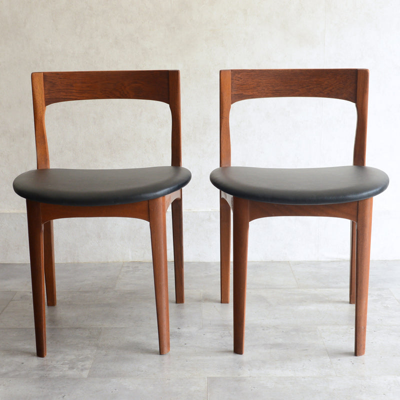 Nathan ネイサン ダイニングチェア ２脚セットS38(座面張替済)