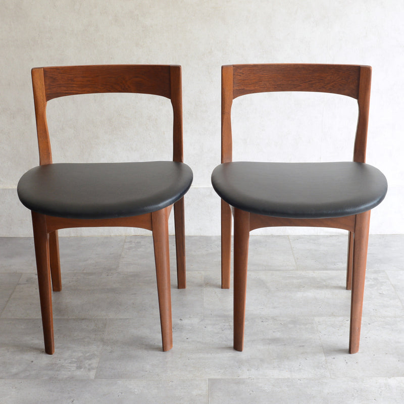 Nathan ネイサン ダイニングチェア ２脚セットS38(座面張替済)