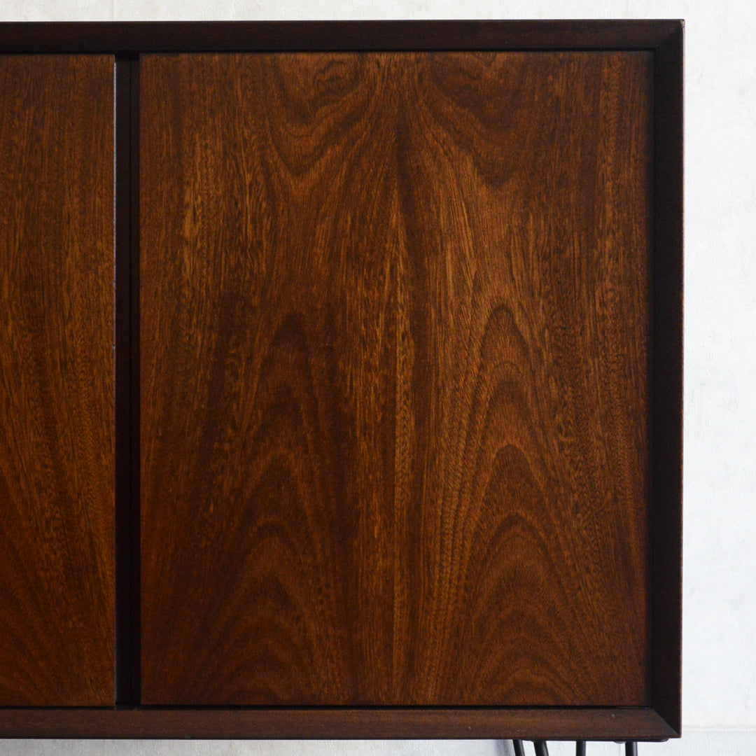 60S ヴィンテージ  チークキャビネット05(ヘアピンレッグ）