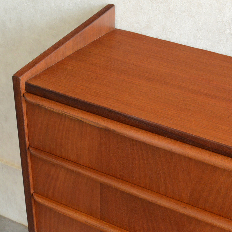 デンマーク ヴィンテージ  ３段チェスト 3-61 (ウッドオイル仕上)