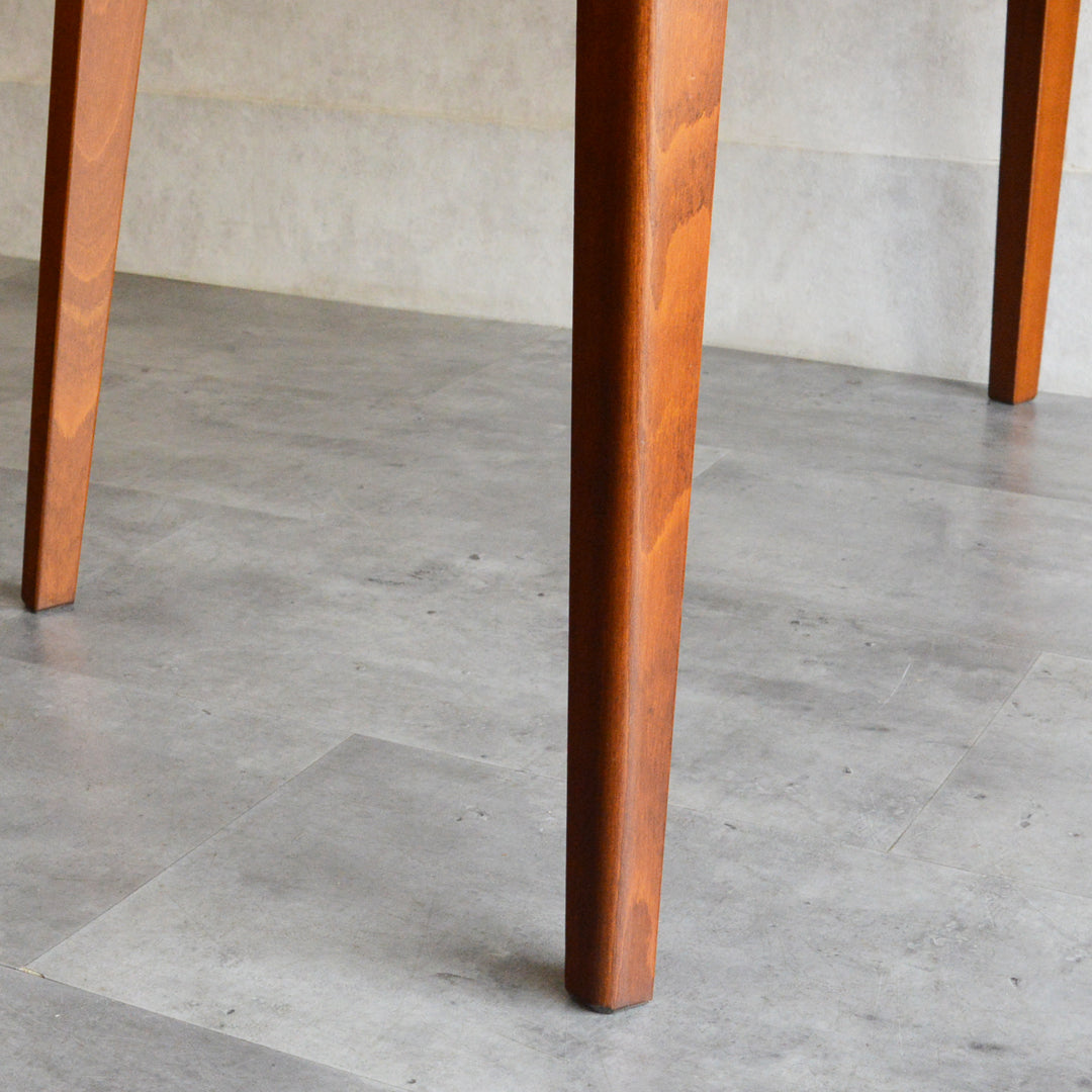 ミッドセンチュリー バタフライ ラウンド テーブル10（天板剥離再塗装済）