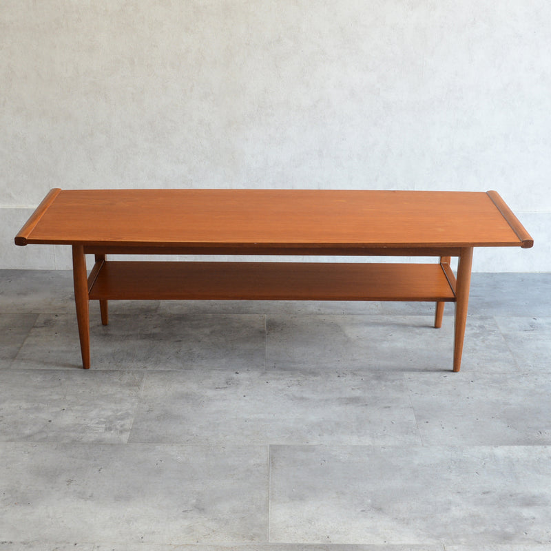 Myer (メイヤー)  60S チーク ローテーブル 30(天板剝離再塗装済)