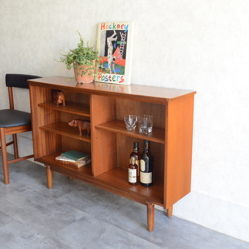 ミッドセンチュリー ヴィンテージ ガラスキャビネット 79